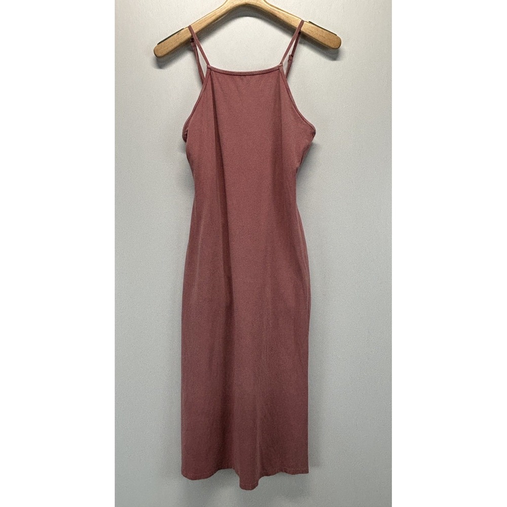 FP Movement Hot Shot Midi Dress Womens Small Pink Built-in Bra Shorts Tank